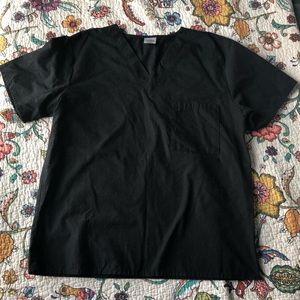 FREE w/ Purchase. Black Scrub Top